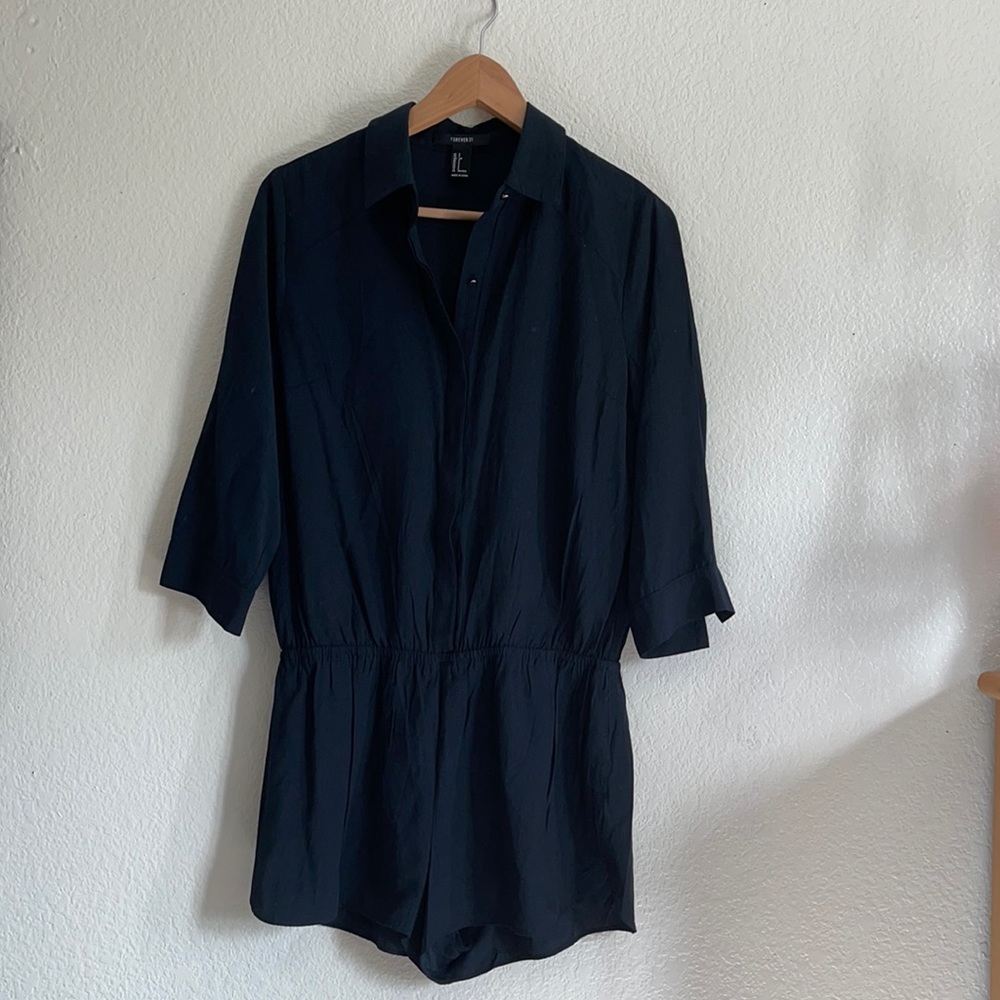 Forever 21 Black Romper